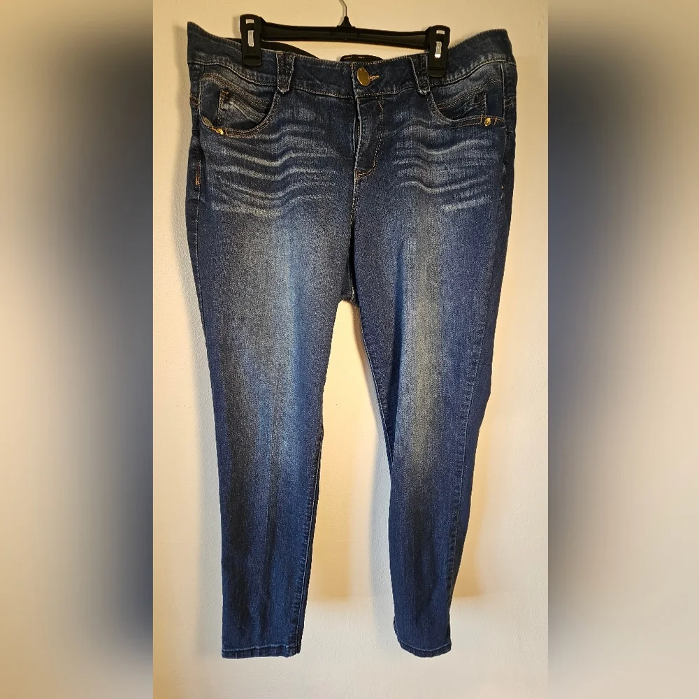 Blue Women’s Stretch Denim Jeans - Picture 1 of 10